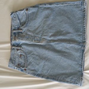Levi's denim skirt